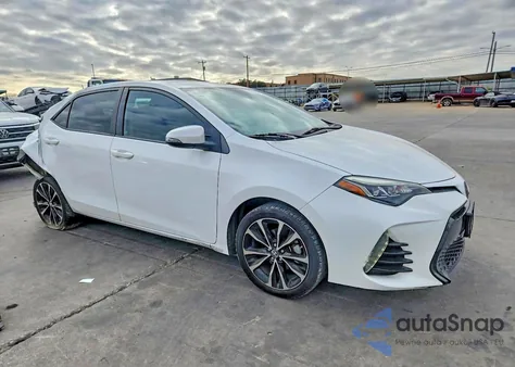 2017 Toyota Corolla L from USA, damaged, VIN 5YFBURHE6HP627482